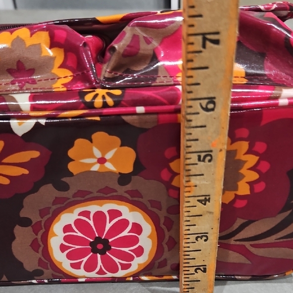 Vera Bradley Pink and Yellow Floral Crossbody Bag - Picture 9 of 9